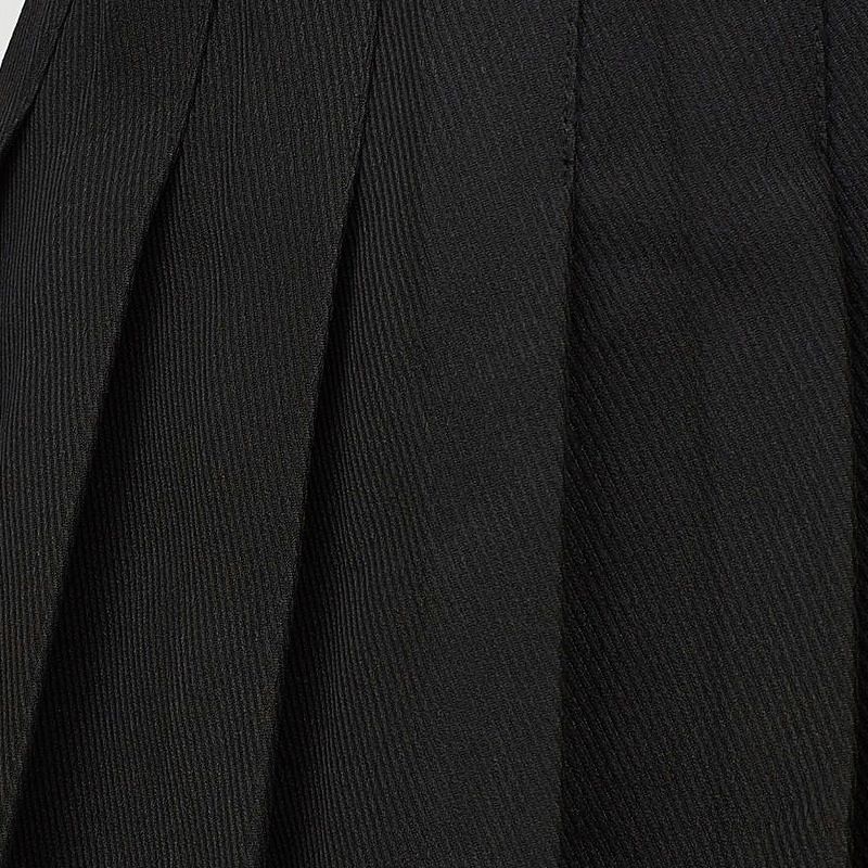 mini skirt, pleated mini skirt, striped skirt, high waist mini skirt