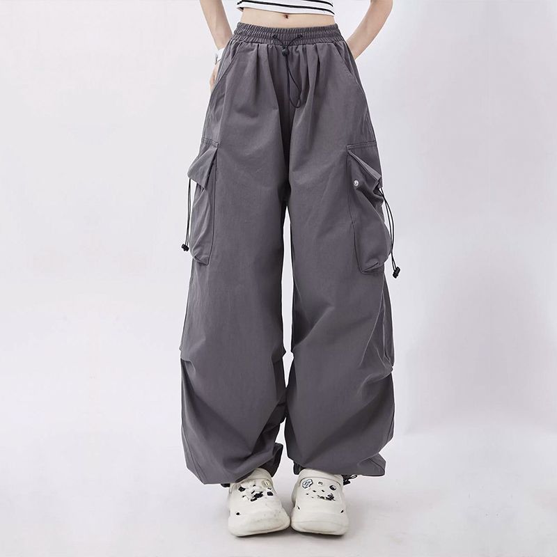 variant_grey Women’s Parachute Cargo Pants
