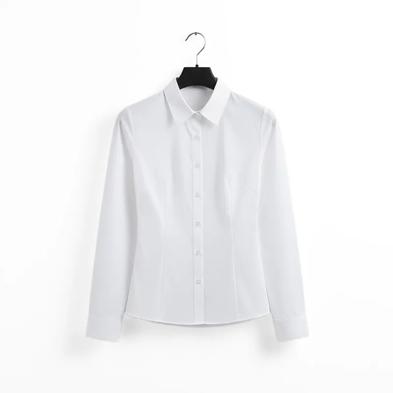 women blouse, women shirt, white blouse, work blouse, office blouse, slim fit blouse